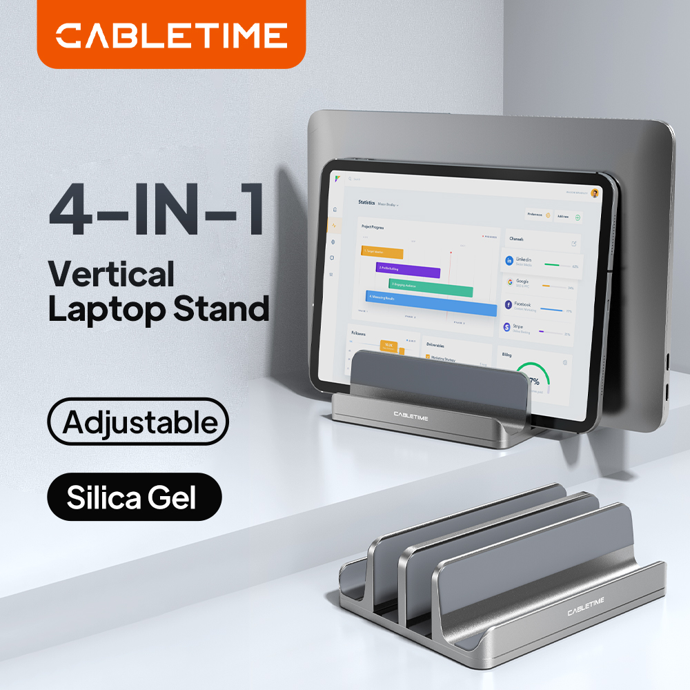 Laptop Accessories Dell - Supporto verticale per laptop CABLETIME in