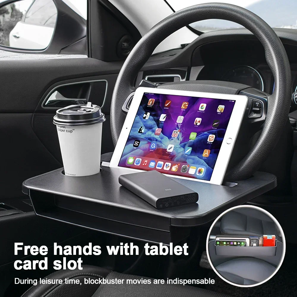 Laptop Accessories Table - Supporto Multifunzione per Auto: Tavolino per