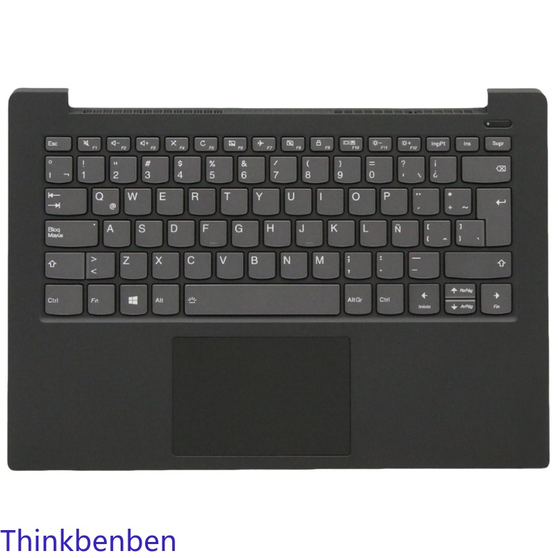 Laptop Accessories Keyboard Cover - LAS Latino Spagnolo Nero Tastiera Maiuscolo