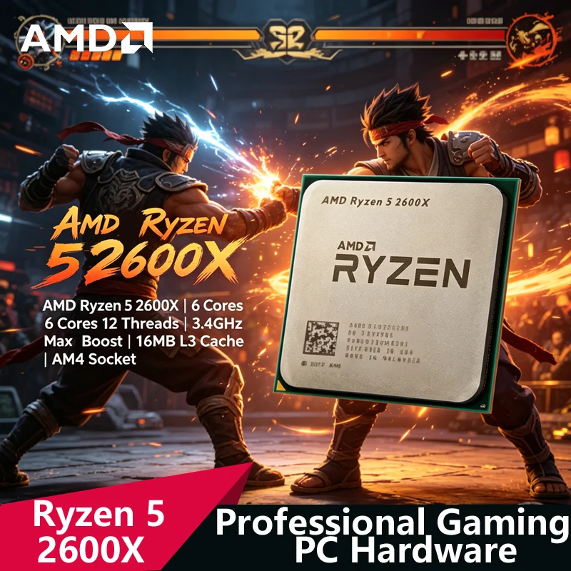 Amd Cpu Ryzen 5 - Processore AMD Ryzen 5 2600X AM4