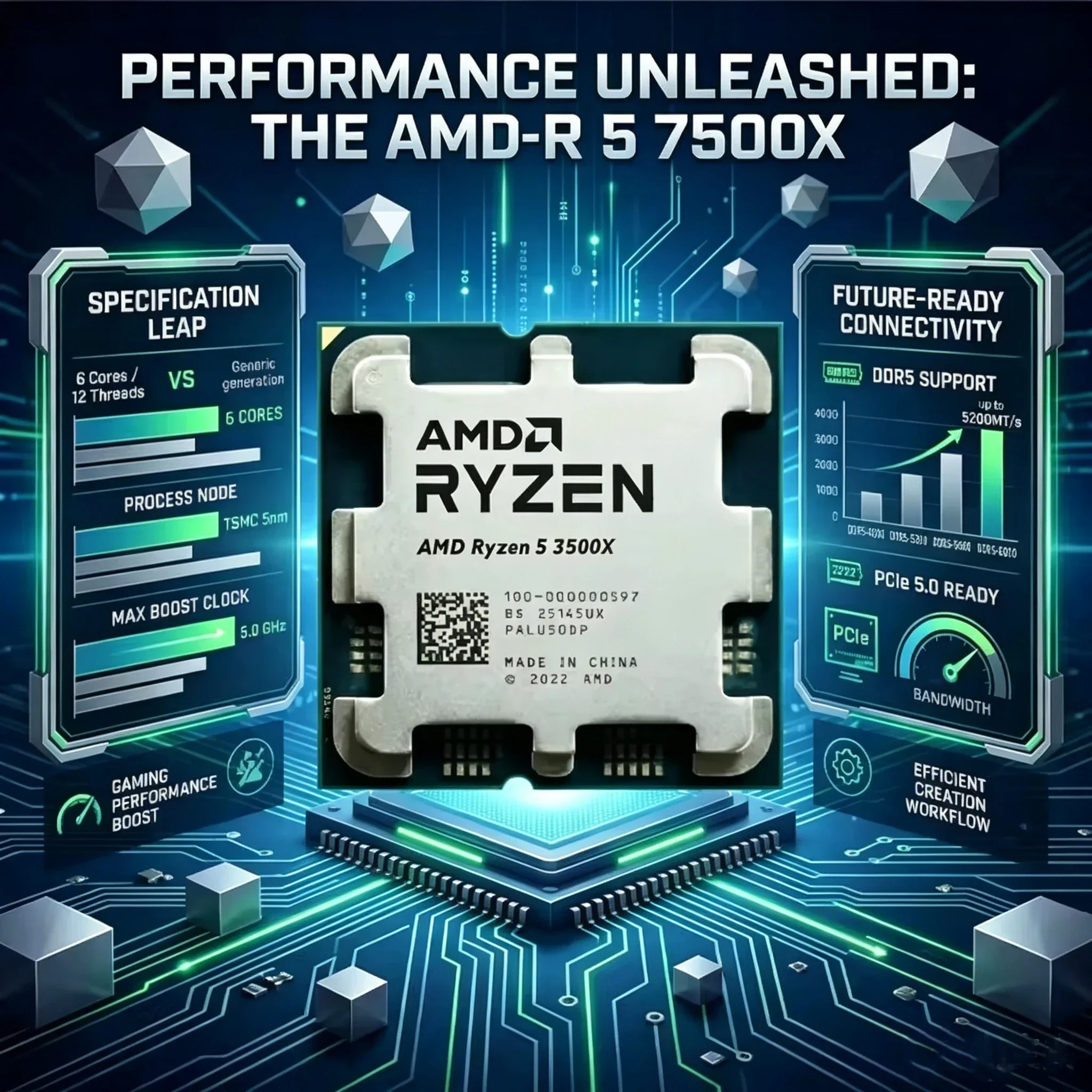 Processore Desktop AMD Ryzen 5 - Amd Cpu Ryzen 5 recensione e prezzo
