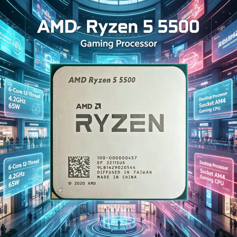 AMD Ryzen 5 5500 AM4 CPU Deskt - Amd Cpu Ryzen 5 recensione e prezzo