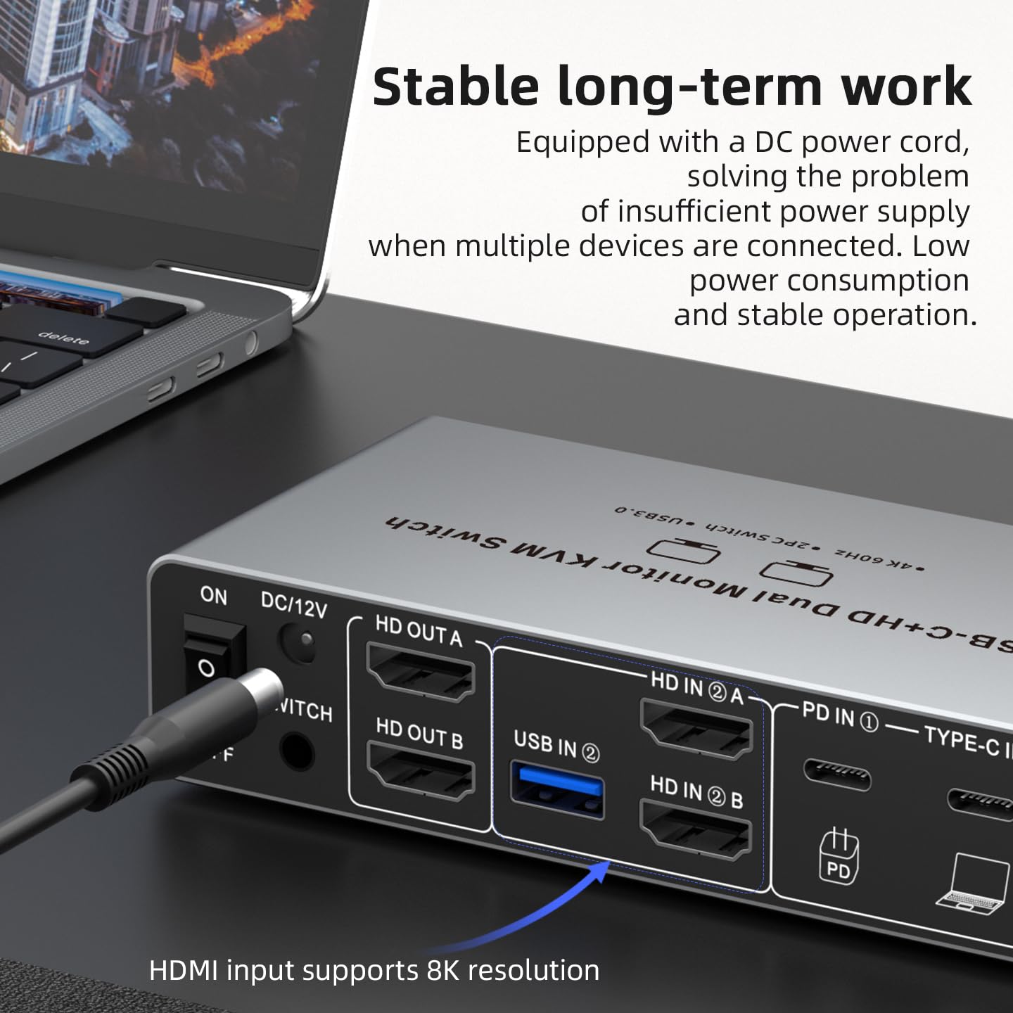 Switch KVM USB C HDMI DP 2 mon - Laptop Accessories Women recensione e prezzo