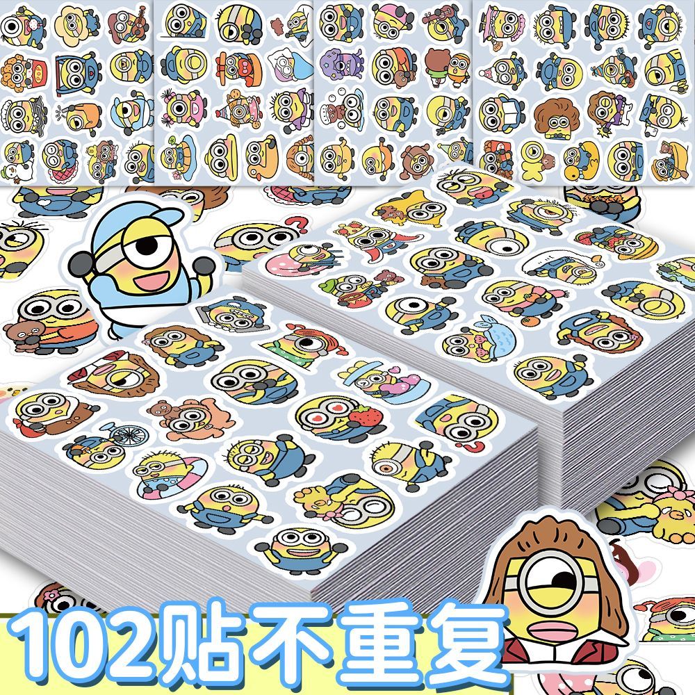 Adesivi Minions da 102 pezzi,  - Laptop Accessories Decoration recensione e prezzo