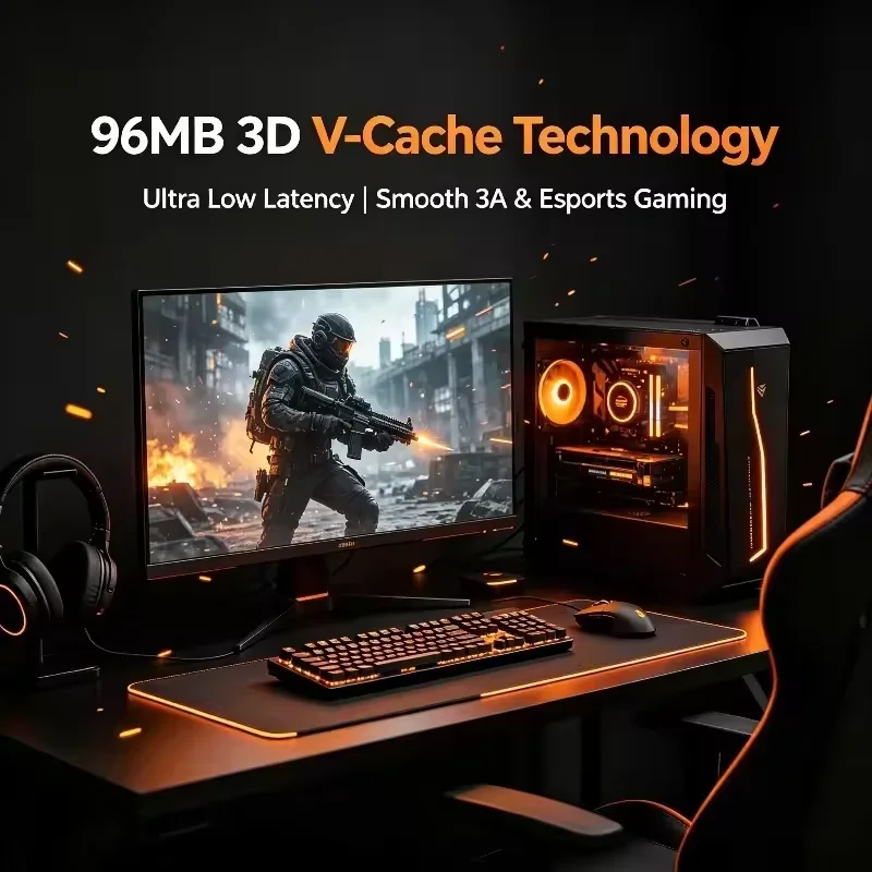 AMD Ryzen 5 5500X3D R5 5500X3D - Amd Cpu Ryzen 5 recensione e prezzo