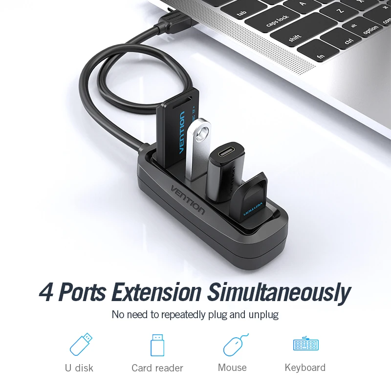 Vention USB 2.0 HUB 4 porte co - Apple Accessories Laptop recensione e prezzo